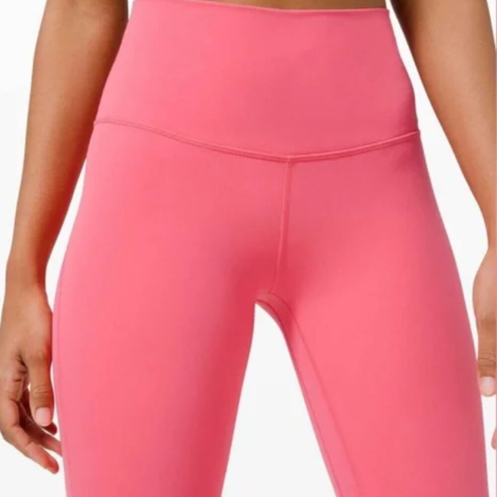 RARE lululemon Align™ High-Rise Pant 25" Guava Pink Size 6